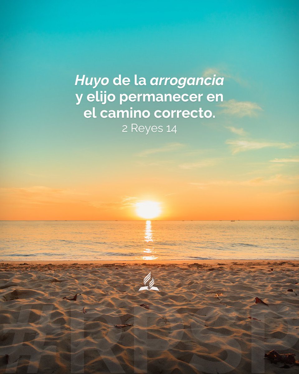 El orgullo derriba, pero la humildad sostiene. Permanecer en el camino correcto es una decisión diaria.

👉 Elige el camino correcto hoy.

🤗🙏🏼 #rpsp #PrimeroDios #2Reyes14

📖 🎧 Escucha este RPSP: adv.st/reavivadospors…