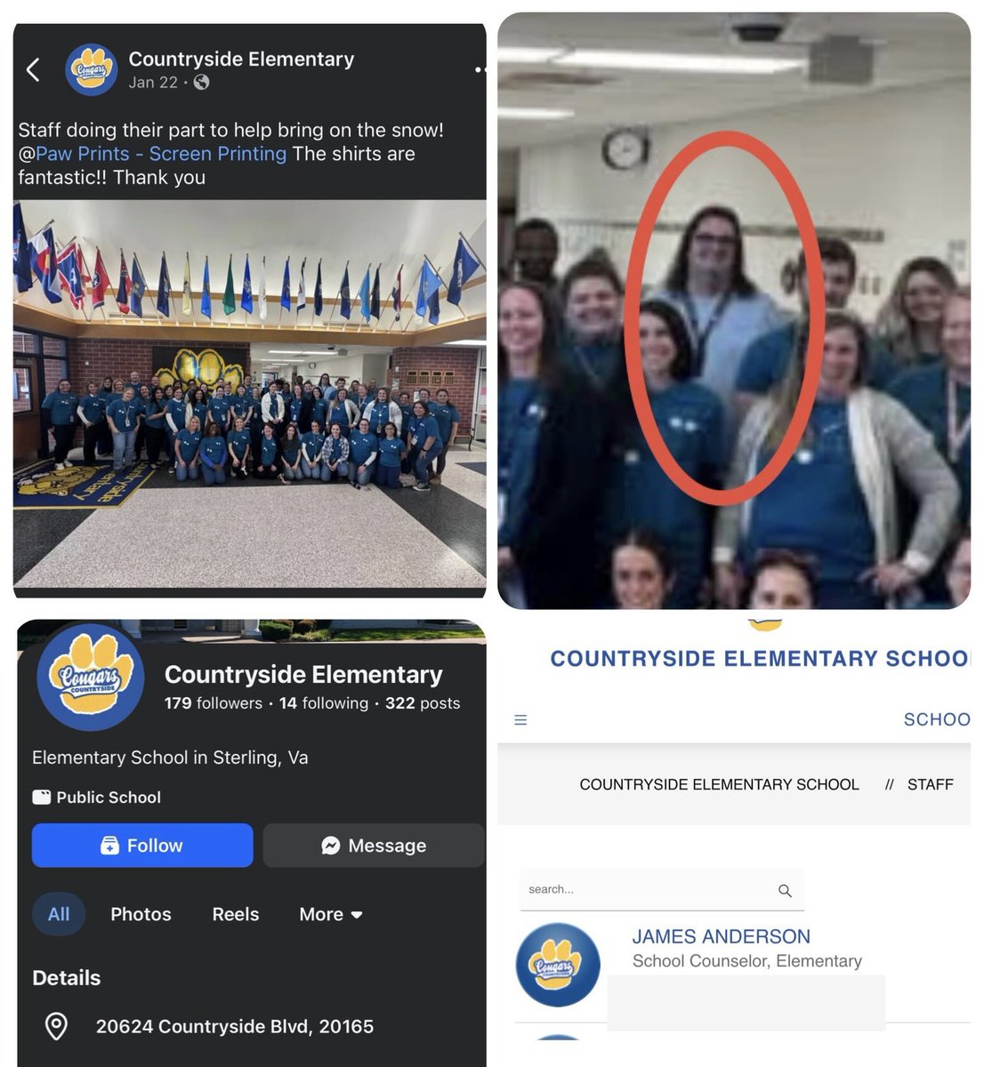 NoVA_Campaigns's tweet image. Loudoun, VA’s Countryside public school @LCPSOfficial just hired James Anderson @UnabashedJames, who identifies as a trans woman named “Jamie”

He’s a mental health counselor for elementary kids

Parents were given no notice this podcaster &amp;amp; radical trans activist was hired
🧵