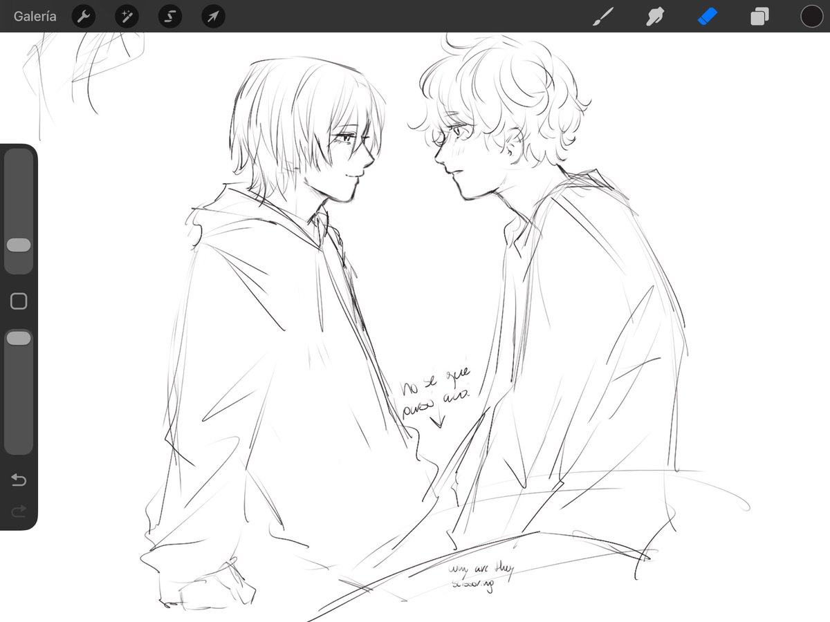 Dibujando a los gordos mientras escucho a la mon laferte kyaaa toxic yaoi pero solo yo se que son toxic yaoi