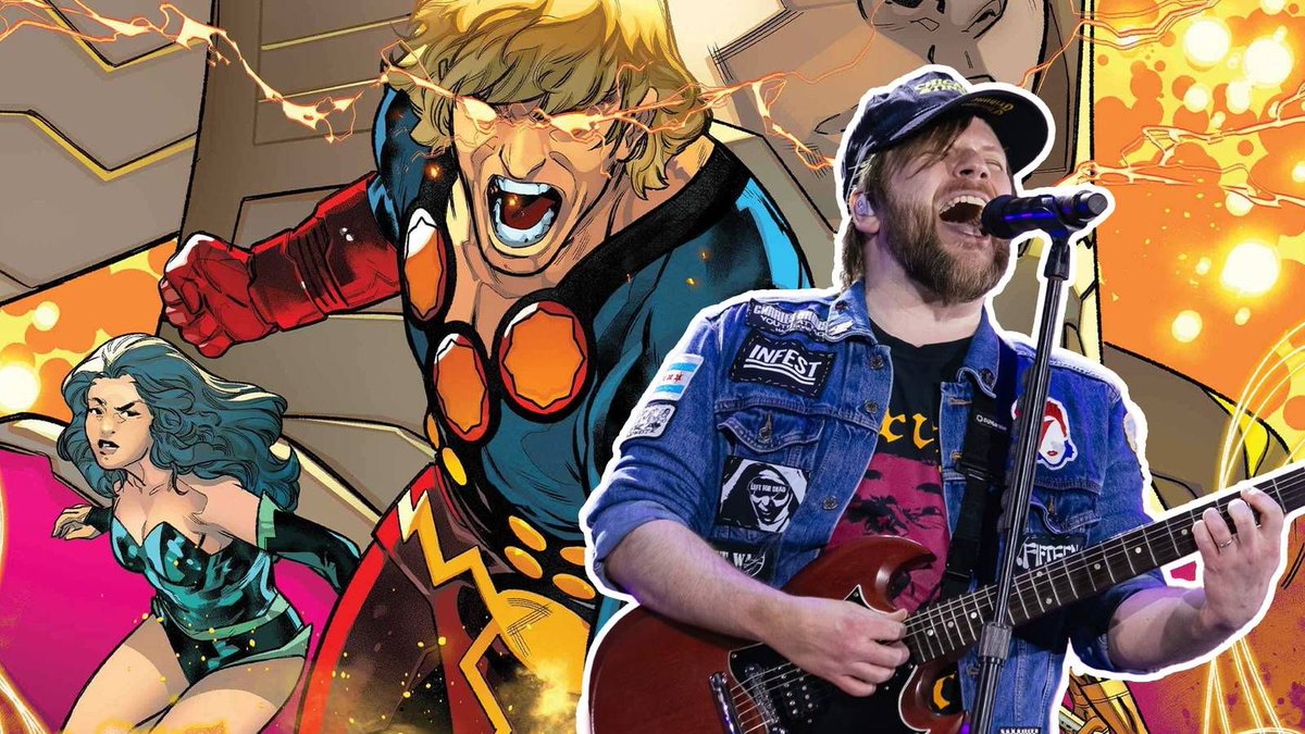 CBR's tweet image. In a CBR exclusive interview with Fall Out Boy's Patrick Stump, we discuss his brand-new Eternals character for Marvel's Eternals 50th anniversary cbr.com/marvel-eternal…