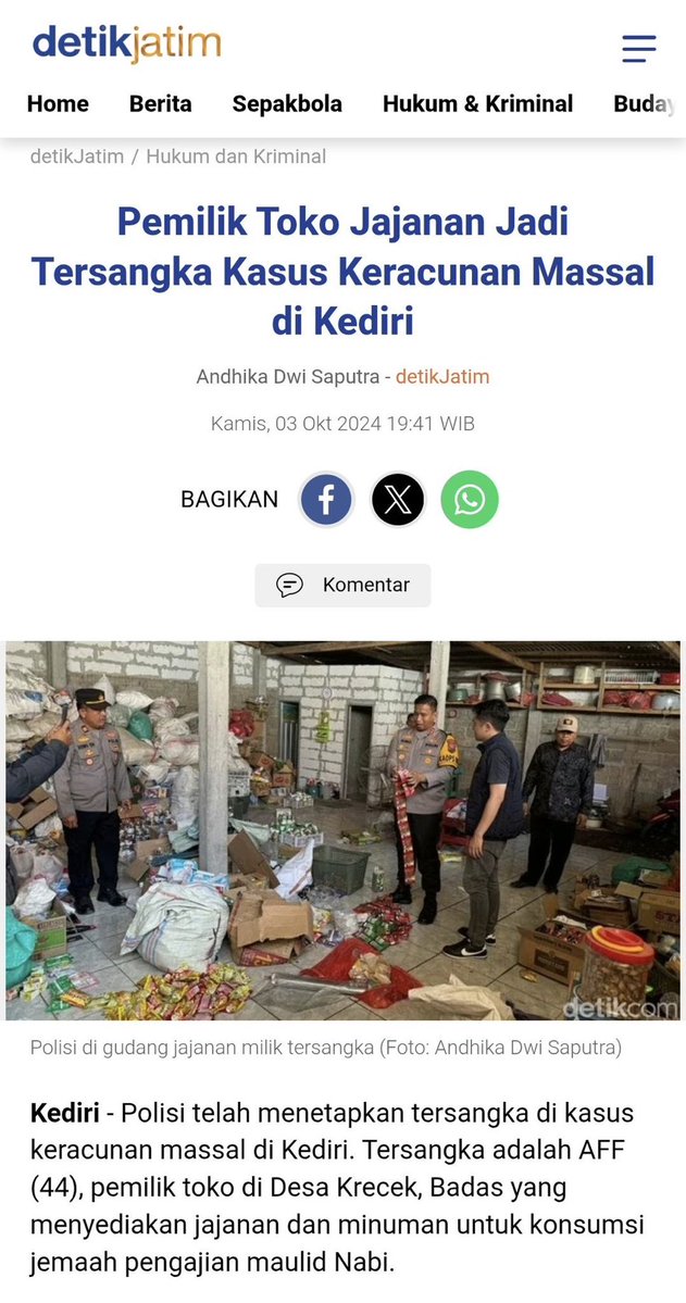 <a href="/indepenSumatera/">Sumatera Adil & Federal</a> setiap ada murid keracunan mbg selalu terlihat polisi dan tentara, tp tidak ada berita kepala sppg, tukang masaknya diinterogasi, knapa?