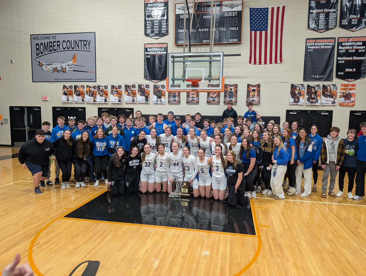 The Vikings march on to the IHSA 2A Super-Sectionals, defeating West Hancock 40-39 in the Sectional Final at Macomb!! The Vikings now are 31-2 on the season.