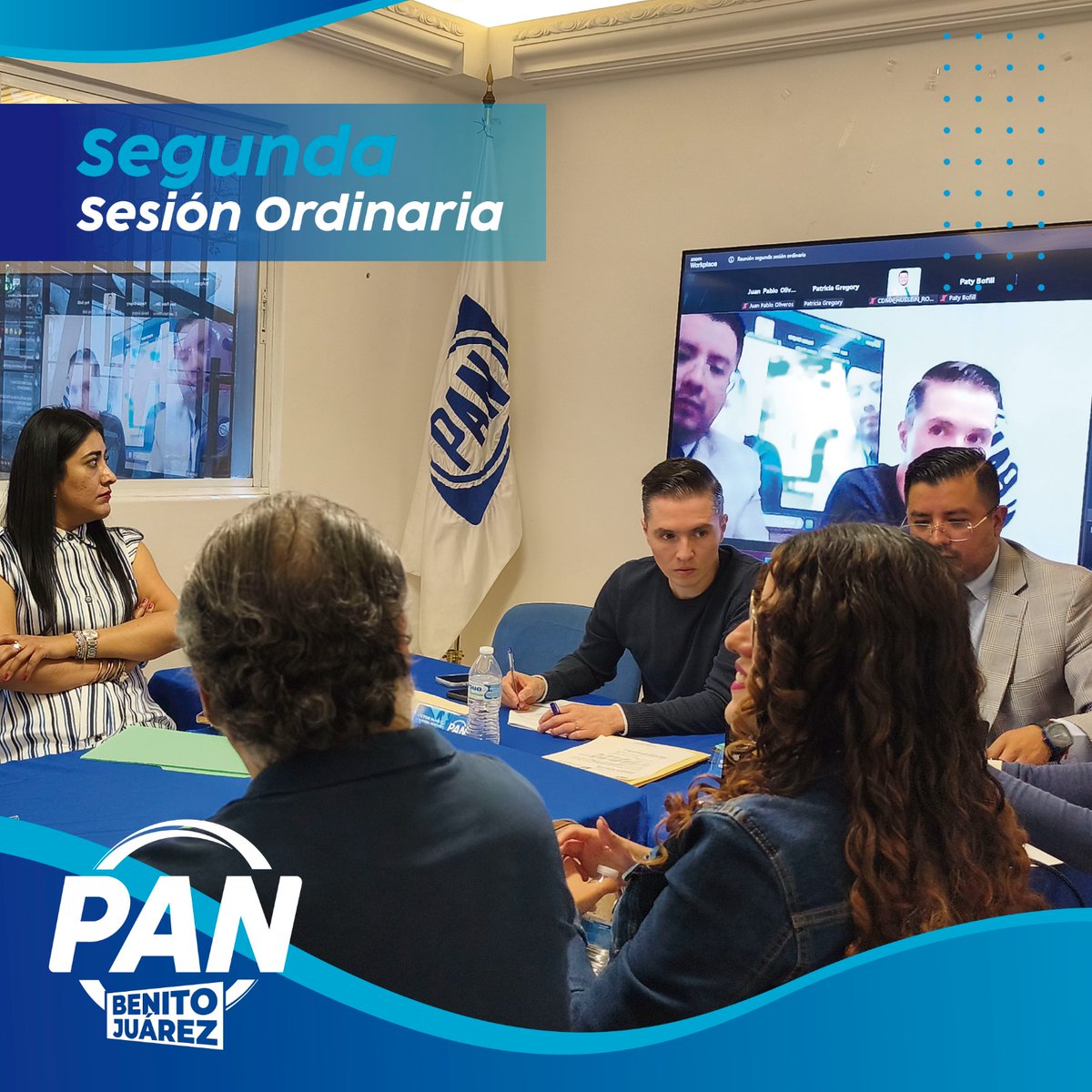 Segunda Sesión Ordinaria ✔️
Trabajo, diálogo y compromiso por Benito Juárez.
Gracias a todas y todos los que formaron parte. 💙