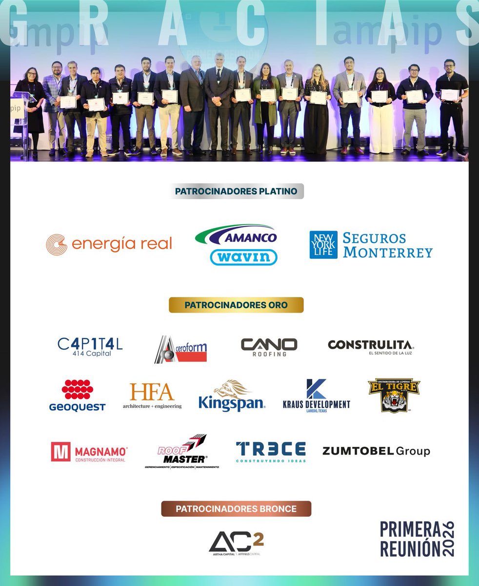 AMPIP Asociación Mexicana de Parques Industriales tweet media