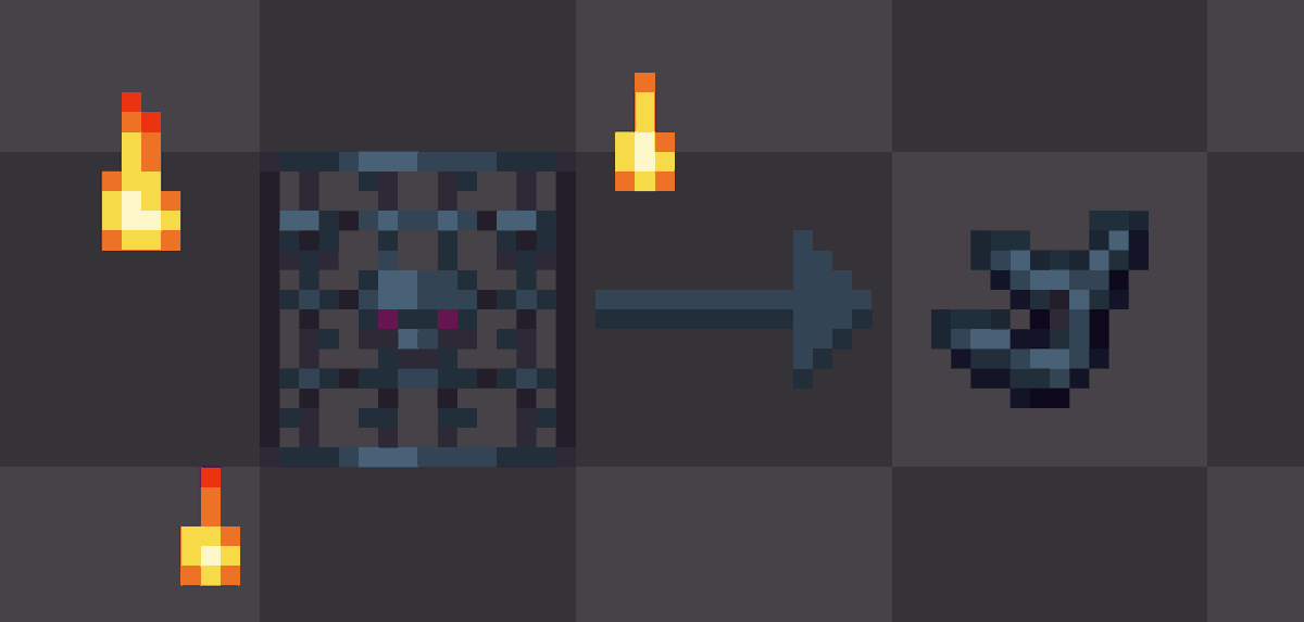 Nopeable_'s tweet photo. Another new crafting material, Spawner Fragments, are remnants of broken spawners. They can be salvaged from dungeon chests and vaults, or harvested from spawners. Though shattered, they can be repurposed into new types of unusual gothic decor. (Part 1/2)

#minecraft #pixelart https://t.co/ublPqftG89
