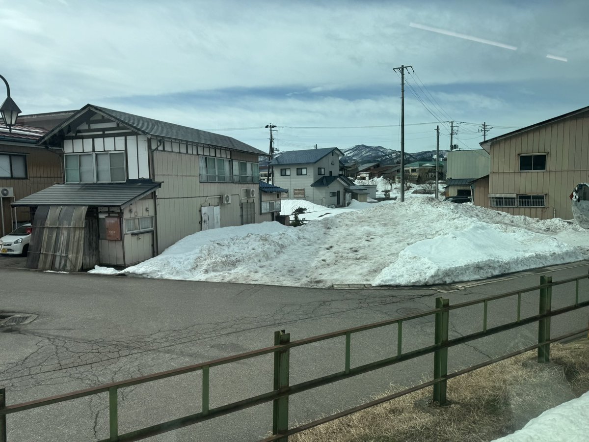 西会津町、めちゃくちゃ雪深い あたり一面が雪原 #さつきキュンパス旅2026