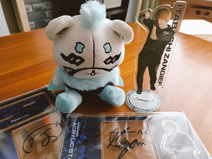 いけんくまが届いたー 一緒にCC板zさんの応援に行こうね!