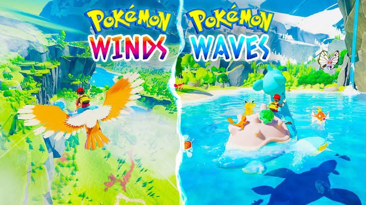 OKAY EL HYPE ME GANÓ CSM

Si mañana el Pokémon Winds &amp; Waves tiene buenos gráficos al nivel d...