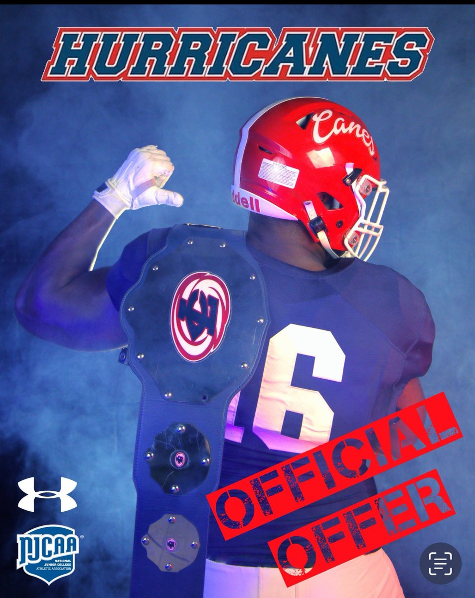 Jahsanthompson5's tweet photo. After a nice conversation with
@CaneCoachHodges , @Real_CoachHall ,@Coach_QSpellman 
i am blessed to receive an offer from Louisburg College @Cavs_Athletics #Gocanes https://t.co/0flxF2x9OO