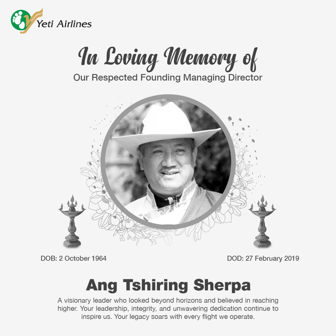 Yeti Airlines tweet media