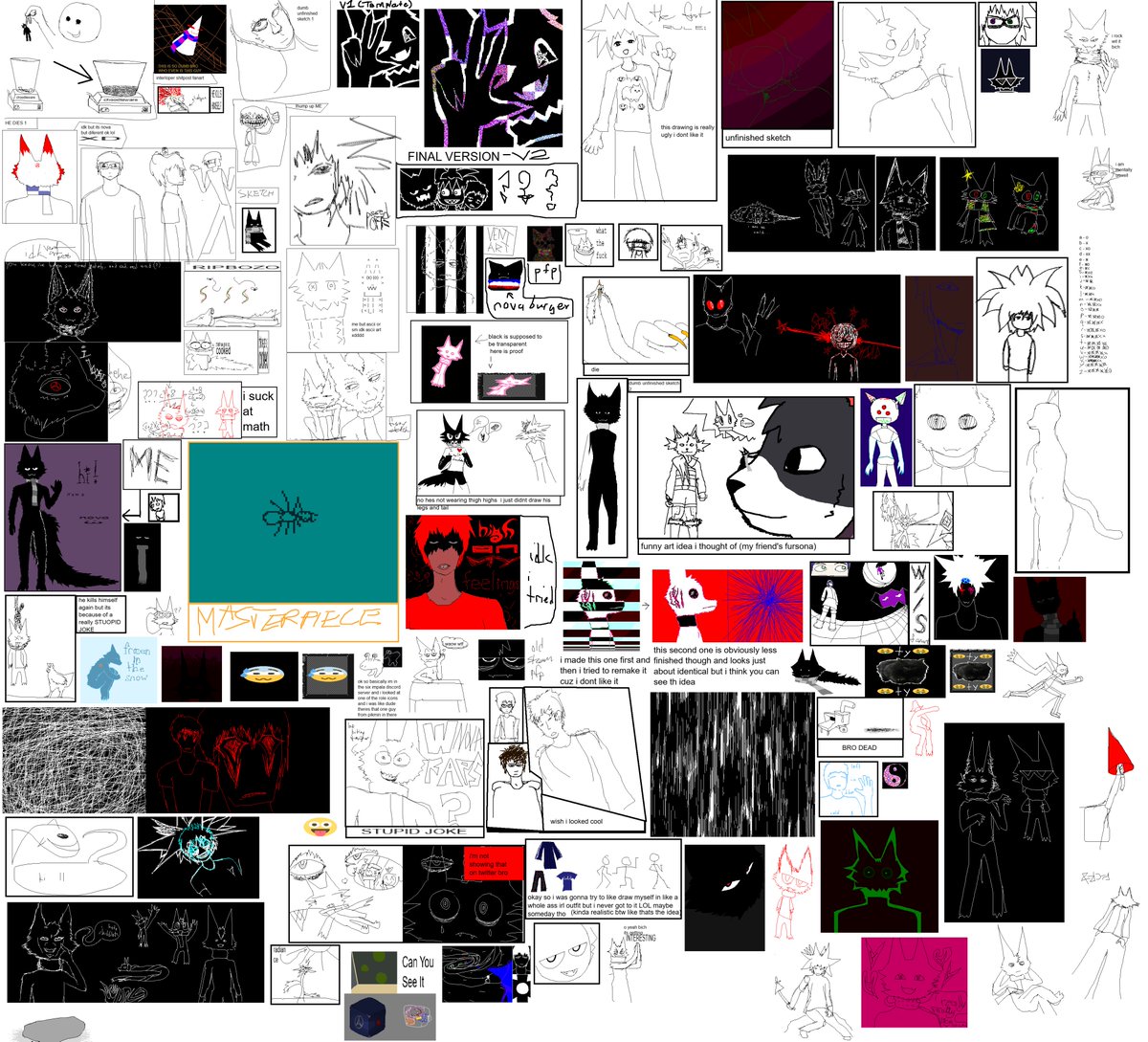 HyperSupernova's tweet photo. Here's the Assorted Sketches 2 Imagery/ Enjoy https://t.co/saAQn7Pd5c