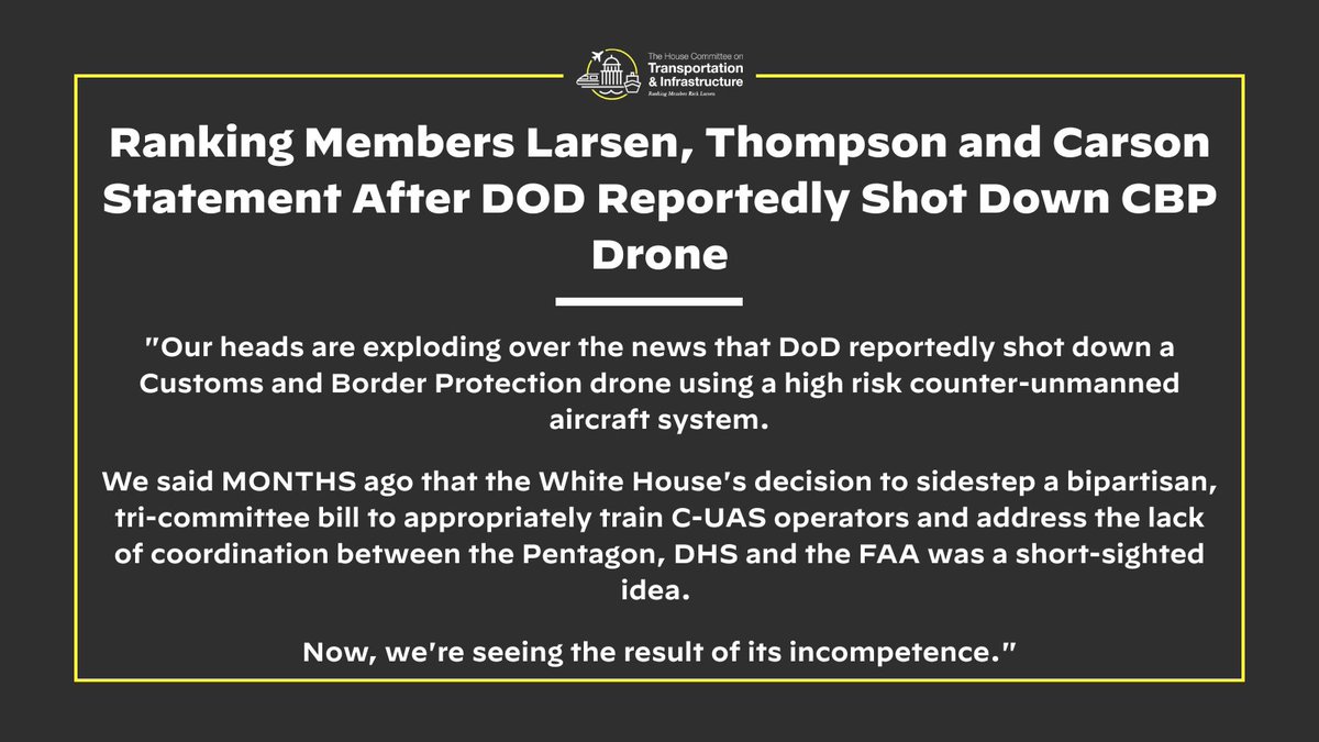Committee on Transportation and Infrastructure tweet media