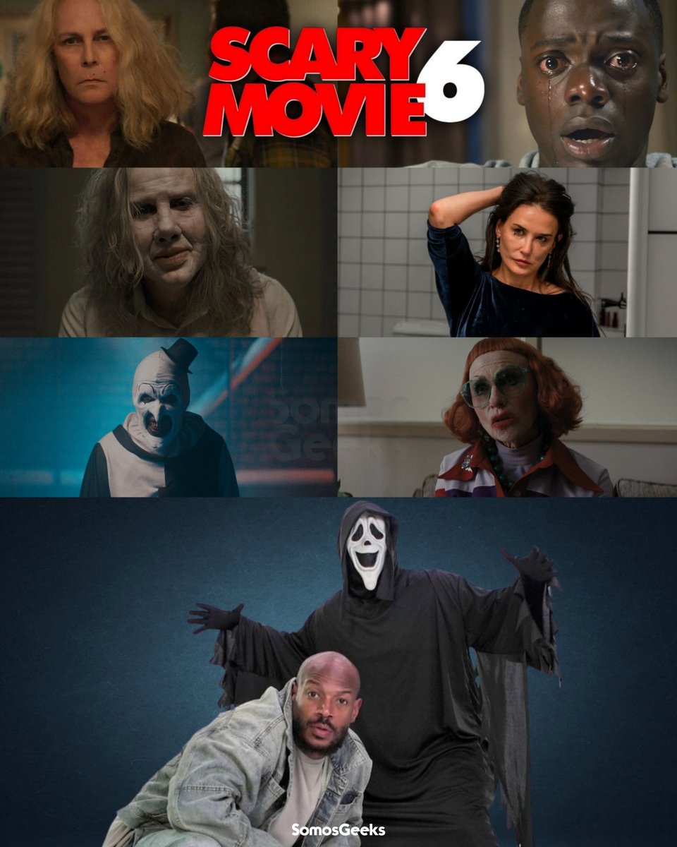 ¡SCARY MOVIE 6 PARODIARÁ A LOS GRANDES DEL TERROR! 👻🔪

Acaba de confirmarse la lista oficial de películas que serán parodiadas en el esperado regreso de #ScaryMovie 6. El primer avance oficial, que comenzará a proyectar exclusivamente en las funciones de Scream 7, reveló que se