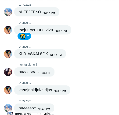 no estaba viendo el stream justo pero ya sé quién apareció