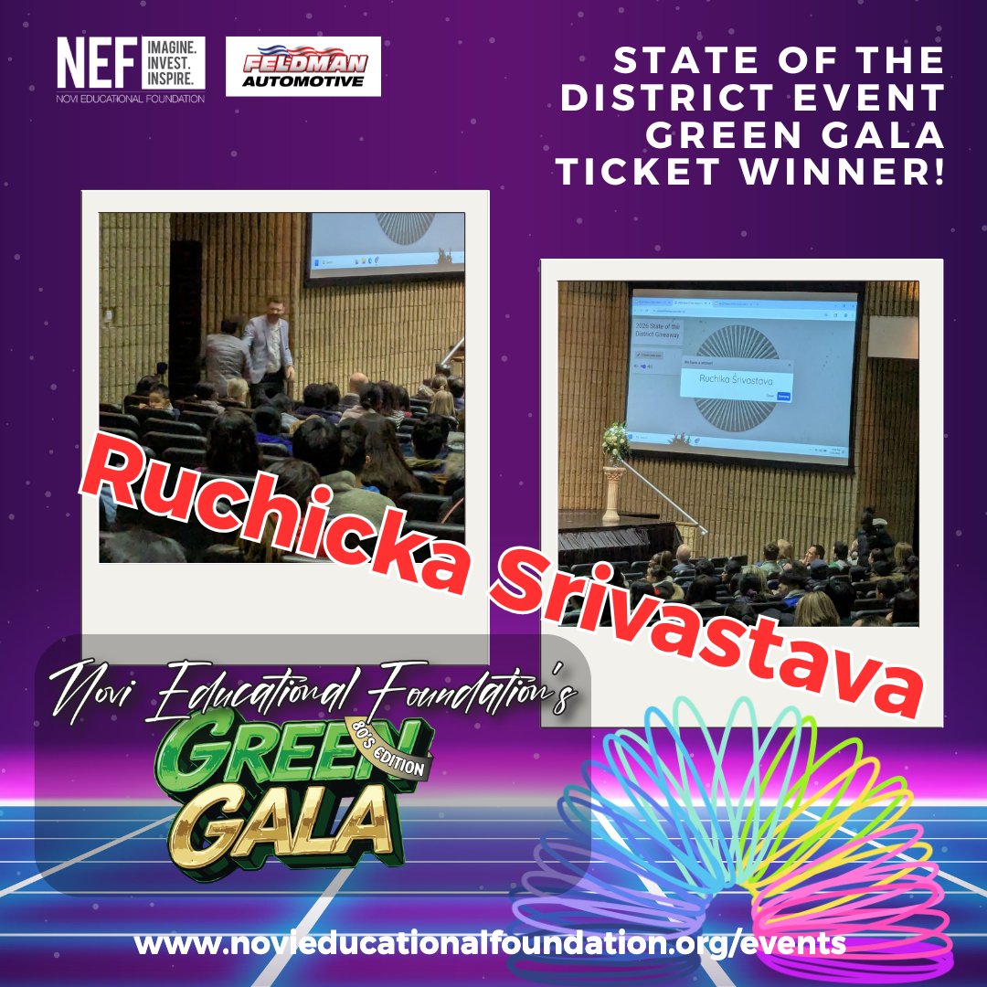 Novi Educational Foundation tweet media