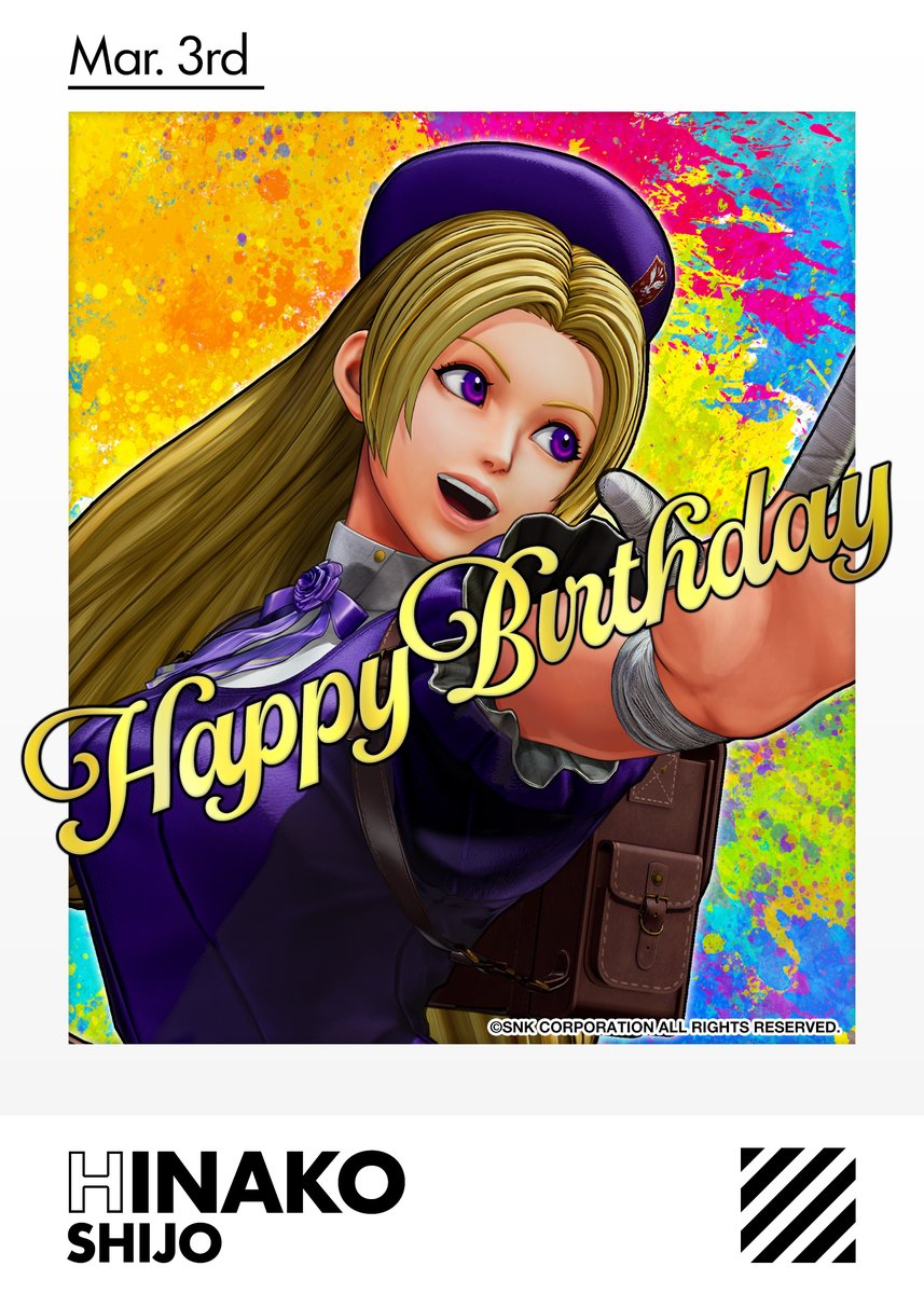 KOFstudio_jp's tweet photo. ＼\🌟 HAPPY BIRTHDAY 🌟/／

【3月3��】は 四条雛子 の誕生日！
あなたのお祝いメッセージ、ぜひ届けてね💐 https://t.co/OhgGAlNdUd
