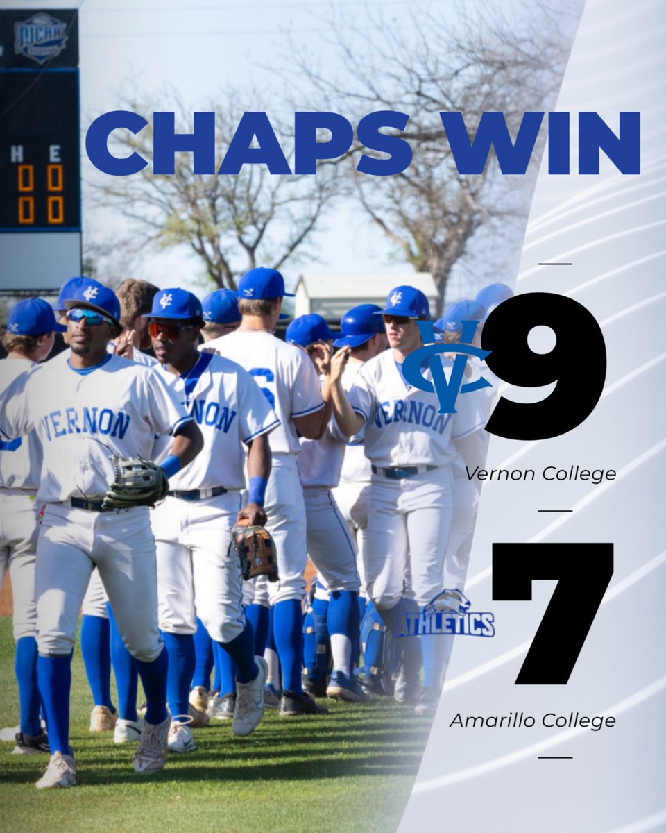 Chaps take gm. 1 of the series. Game 2 was halted due to daylight in the top of the 8th with the Chaps leading 15-9. 

@Brandonpaez_ 3/8, 2B, 3 RBI
<a href="/Michael_russ15/">michael russell</a> 4/7, 2 2B, 3 RBI
<a href="/JaydenLusk25/">Jayden Lusk</a> 2/5, HR, 5 RBI
<a href="/JosnelOrtiz/">Josnel Ortiz</a> 4/8, 2B, HR, 6 RBI

<a href="/brown_brigham/">Brigham Brown</a> W, 1.2, 0R, 1H, 2K