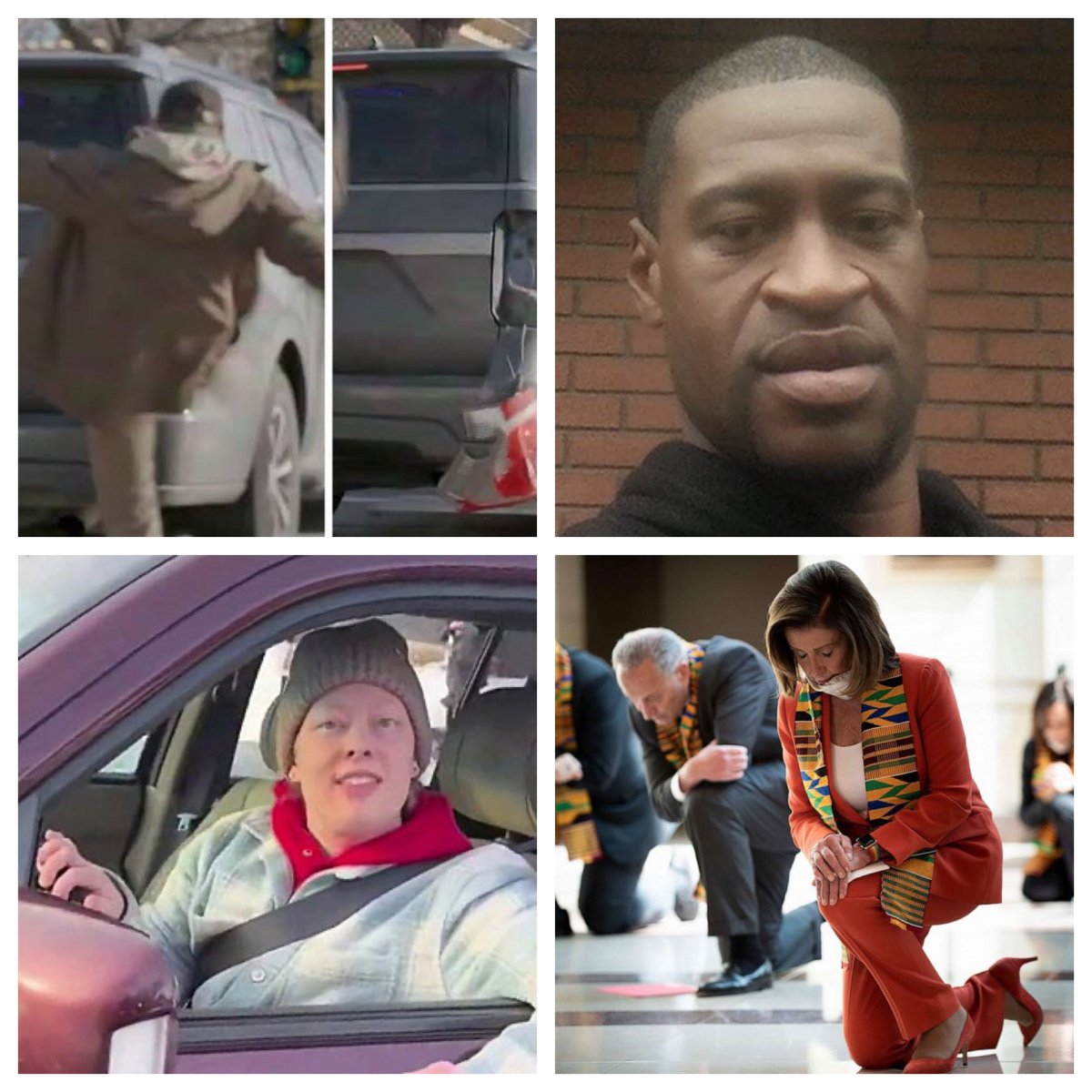 Just remember the same people who couldn’t be bothered to stand up for these Americans…..for even one brief moment.

Are the same people who will take a knee in silent prayer for these people.