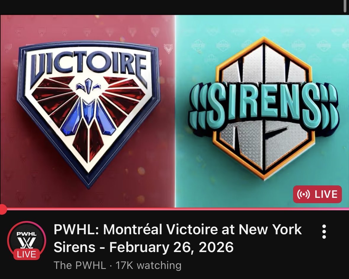 regular season pwhl game on a thursday night btw🥹