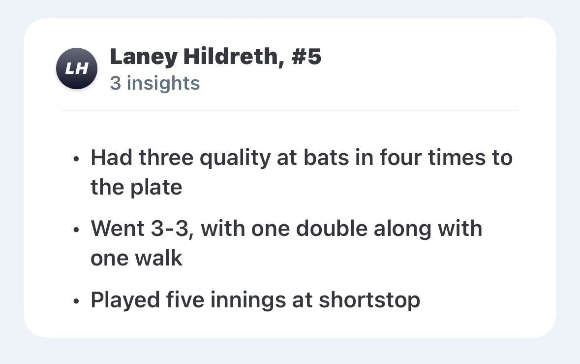 Laney Hildreth tweet media