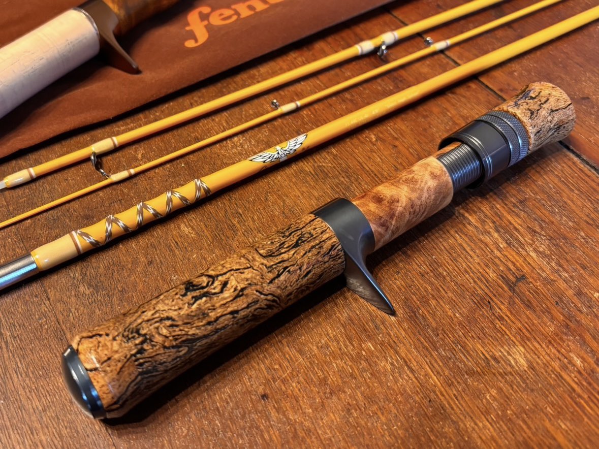 l_r_factory's tweet image. 《KDICTMK様分》

《ご依頼内容》
☆『fenwick FS49C UL-4J』用フェルール式グリップジョイントの #extreme_grip を作成。

詳細↓
instagram.com/p/DVPlzRFk3__/…

☆ガイド交換、グリップ・リールシート交換、その他カスタムのご依頼はDMにて気軽にお問い合わせください！

#lr_custom_rod
#customrod