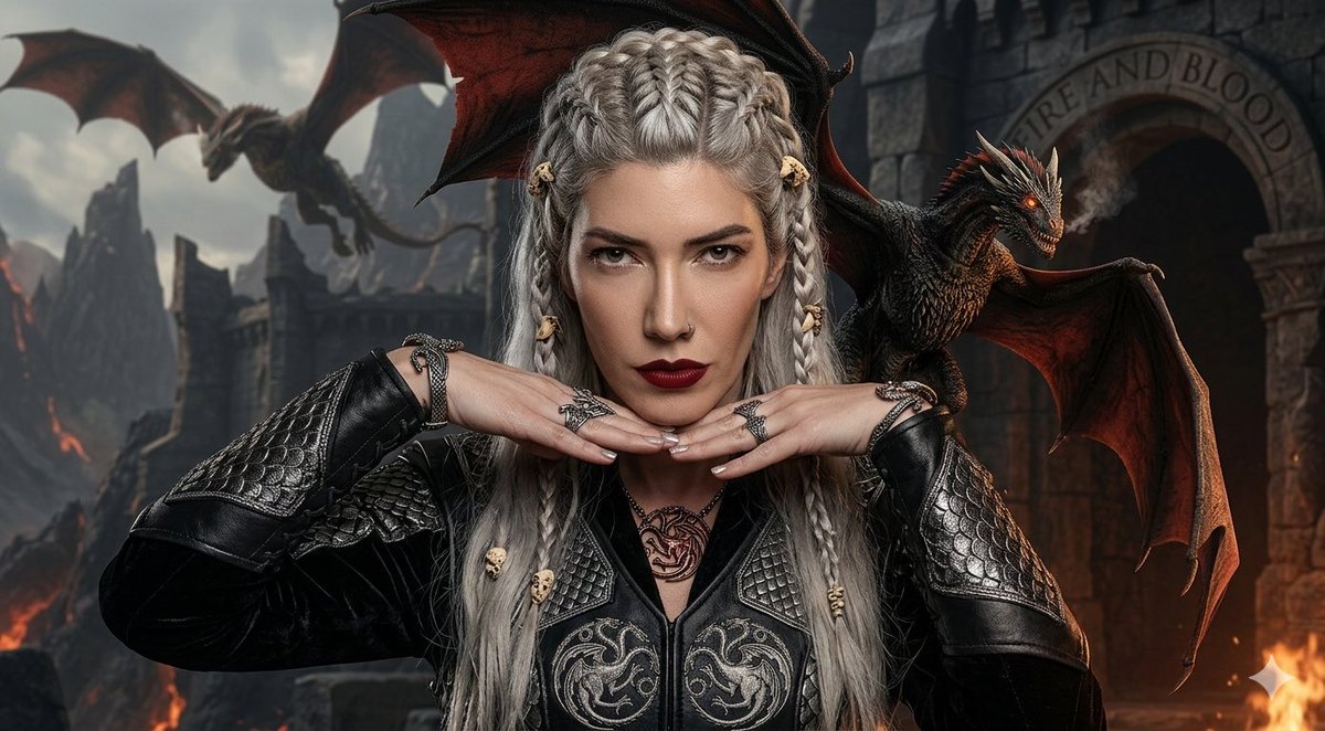 carmiGH2026's tweet photo. Nació la madre de Dragones? 🇵🇾🔥 #Carminaengh https://t.co/Hpco0UAPzs
