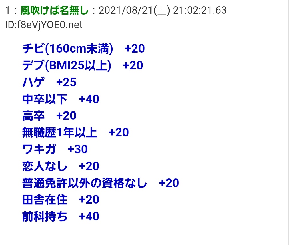 日車の所有点の102点の「2点」、何回振り返ってもめちゃくちゃいい味出してる

欠点はハゲをあぶり出すコピペが頭をよぎること