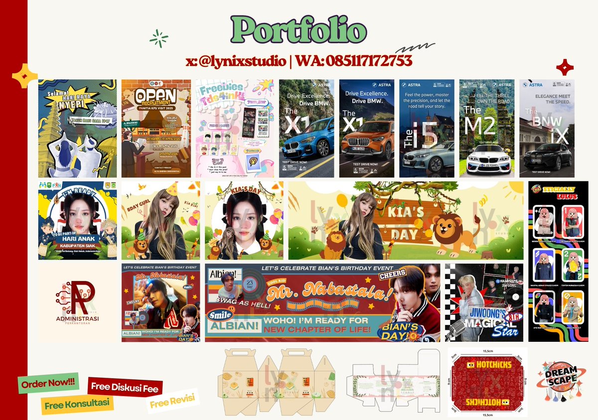 Lynix Studio | Jasa Desain (mt after dm) tweet media