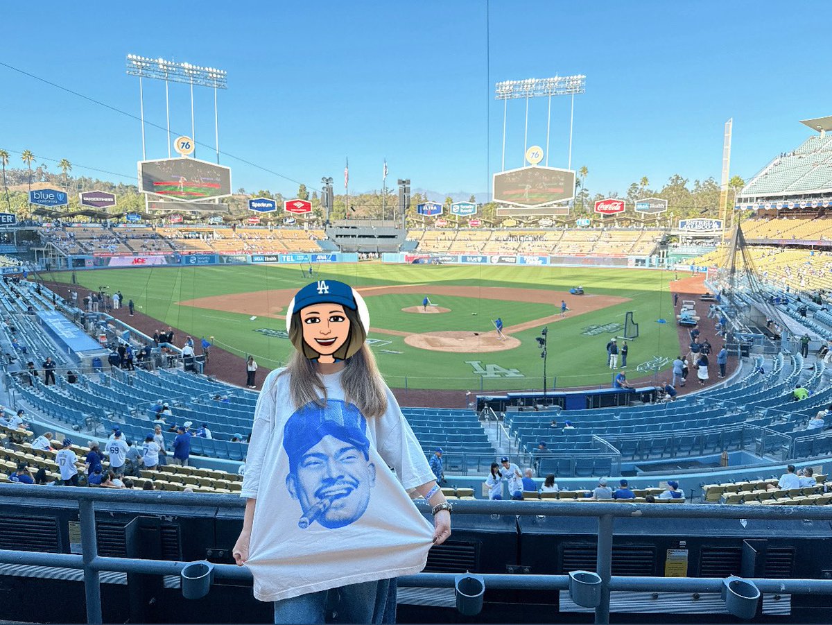 ドジャースタジアム🏟️ TD(Top Deck) ⭕️: 景色最高！Sunset美しい