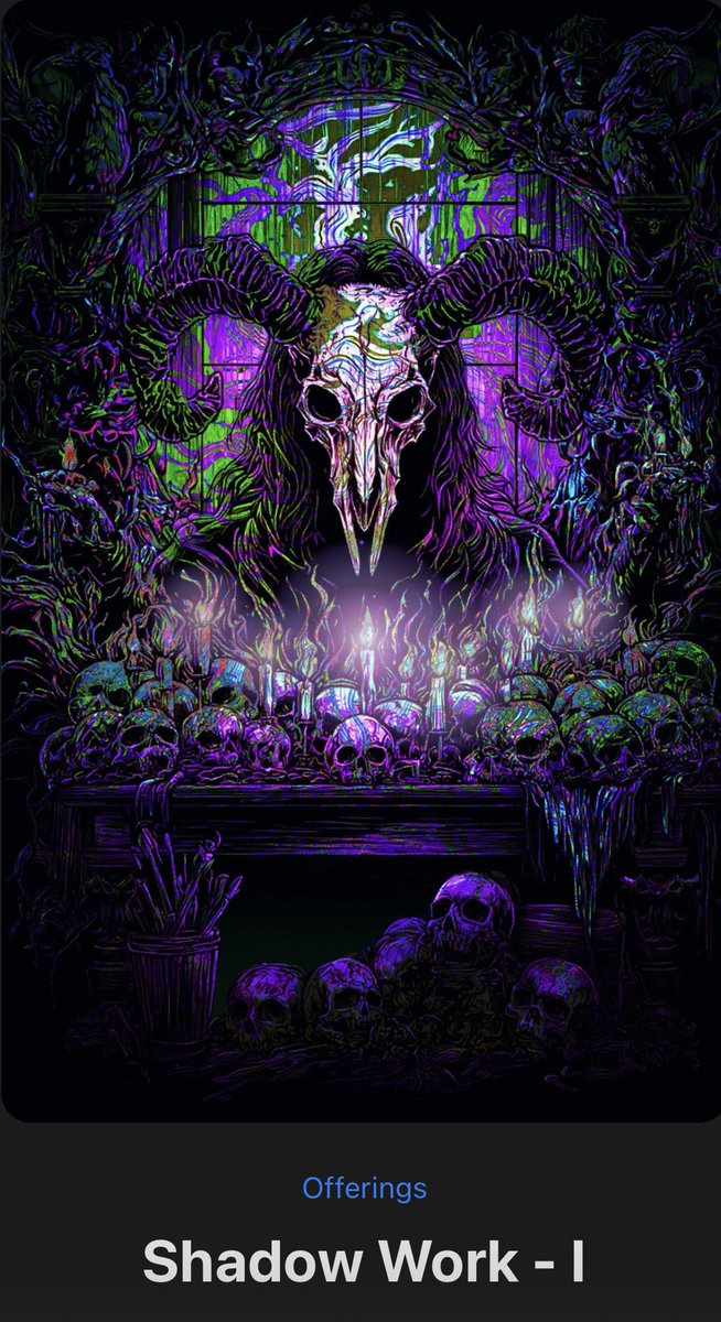 SundoArt's tweet photo. The Offering of Shadow Work - I was not accepted by an Initiate of the Flame after a week. 

For this reason I have given it to another Initiate who has not yet received an Offering, and who has worn their Crown of Flame since the beginning. https://t.co/9Zno8xTKoG