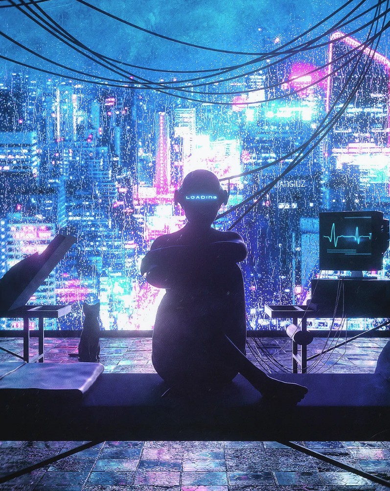 Inside the dystopian mind of <a href="/dangiuz/">Dangiuz</a> 

Today’s focus: Control Room
 
 The Black Cat, chapter six 🧵 👇