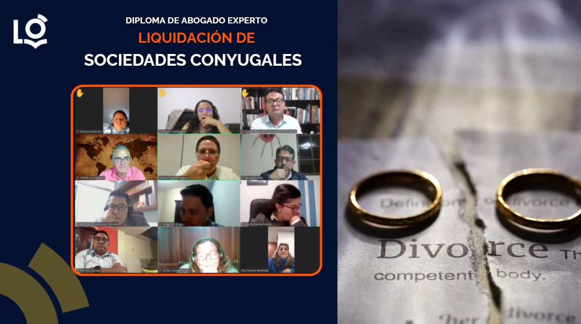 LegalGroup_Ec's tweet photo. Extraordinaria clase sobre litigación de juicios de declaratoria de uniones de hecho a cargo de la Dra. @patriciasegarra esta noche en nuestro Diplomado de Liquidación de sociedades conyugales. https://t.co/k6bDd8FwA9