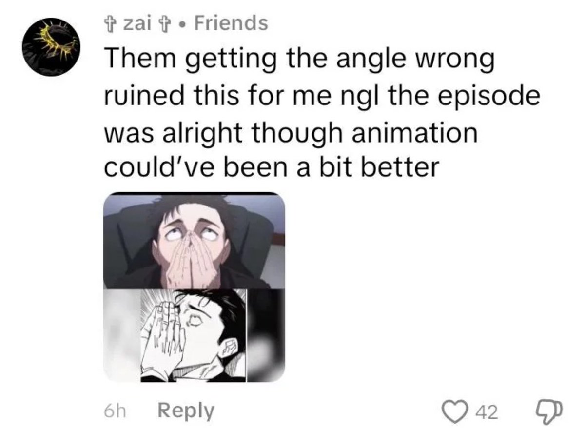 You can tell jjk fans genuinely think they deserve to live