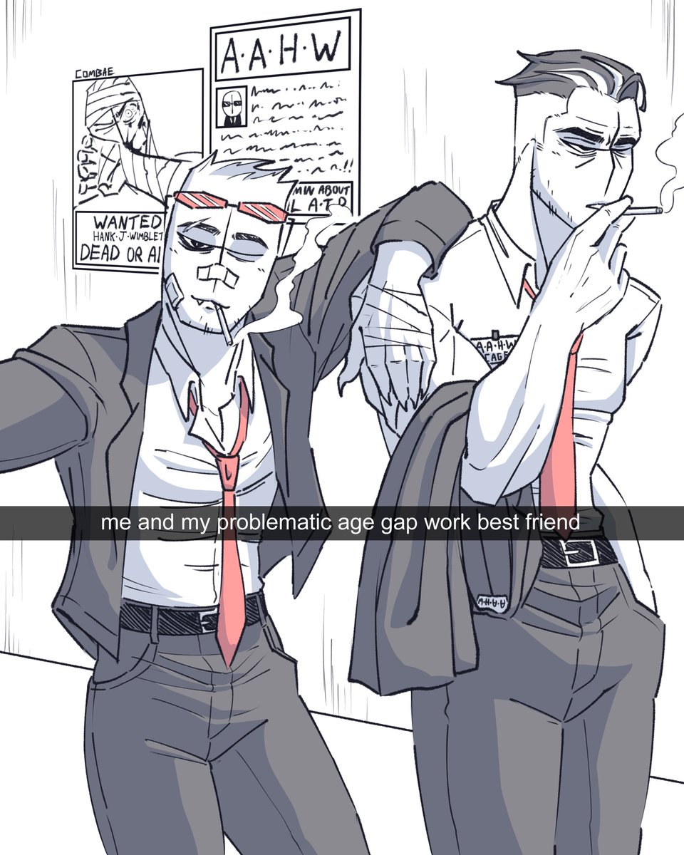 madcombae's tweet photo. Deimos n Doc way back when they worked for the agency together❤️ https://t.co/h5hafrqWlJ