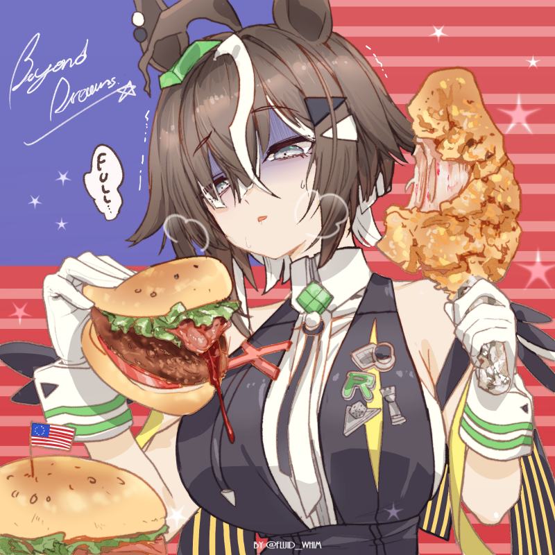Fluid_whim's tweet photo. ルーラーシップちゃんもアメリカンサイズを味わおうね❤ https://t.co/8FJfC1wgO5