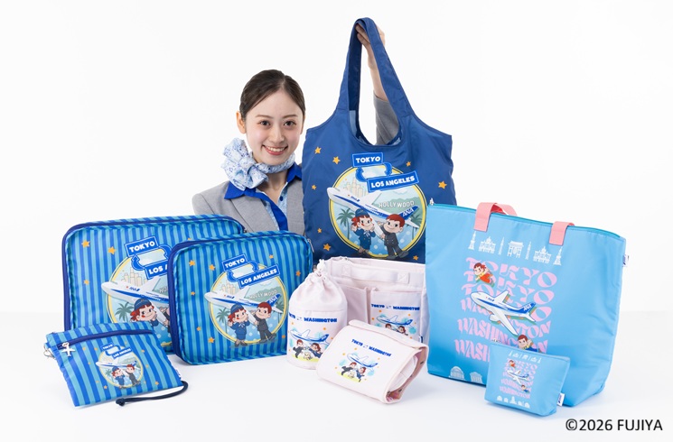 国際線就航40 周年✈️のアニバーサリーデザイン 『 #PEKO for #ANA