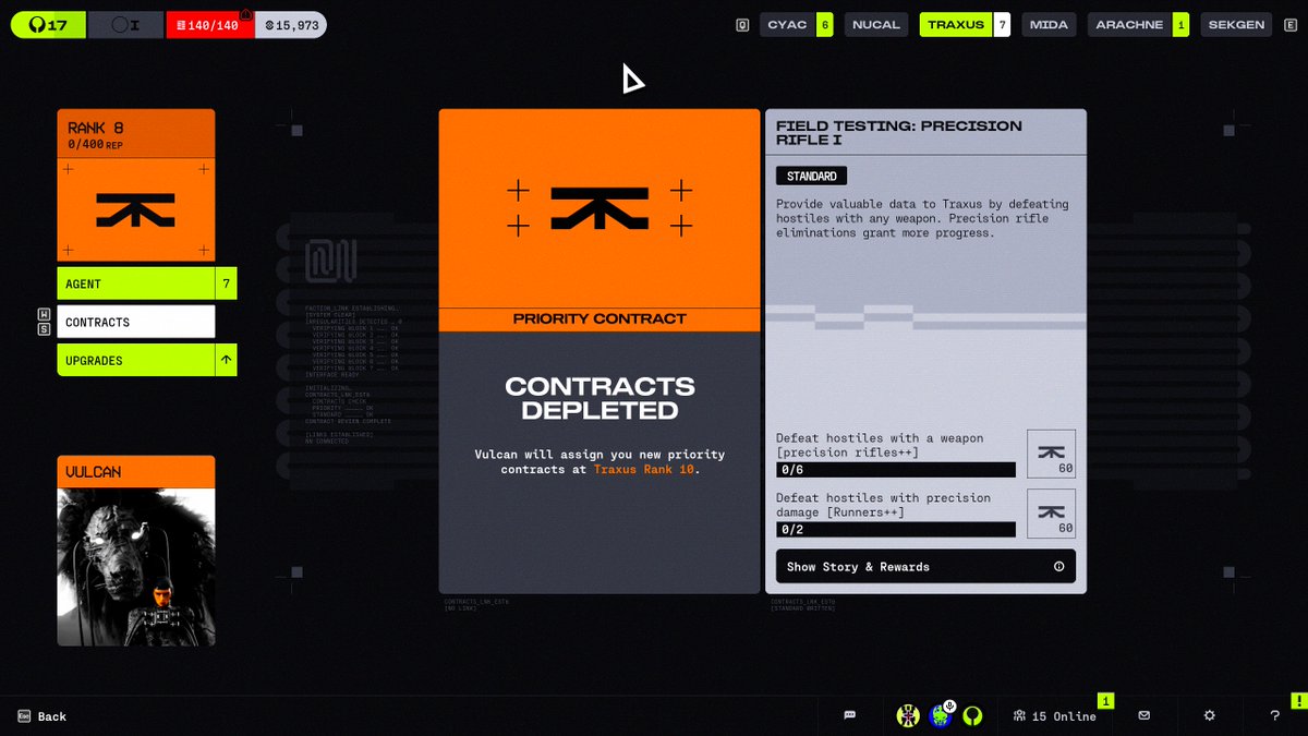 thank you to everyone who joined the marathonaire stream, i really appreciate it. it was my first jaunt into streaming and it was v positive :)

managed to finish up the traxus questline in just under 8 hours, really proud of my teams performance. will b back live tmr ^_^