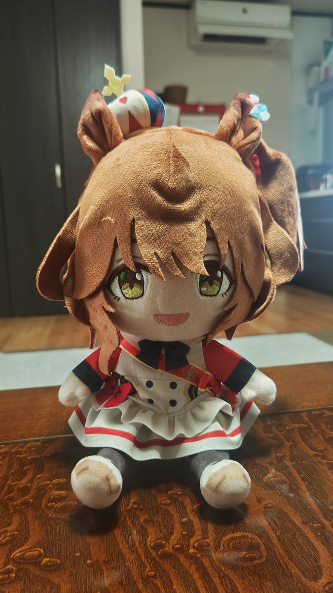 _nippe_chan's tweet photo. マーちゃん人形が届いた！！！
再販マジで感謝ですわ♪
……にしても中々にデカいw https://t.co/suMyBacjJj