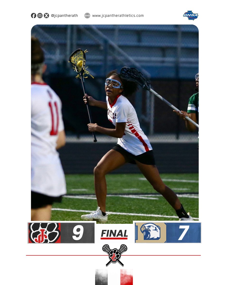 Girls Lacrosse remains UNBEATEN with a win at Dacula tonight! #ProudtobeJC