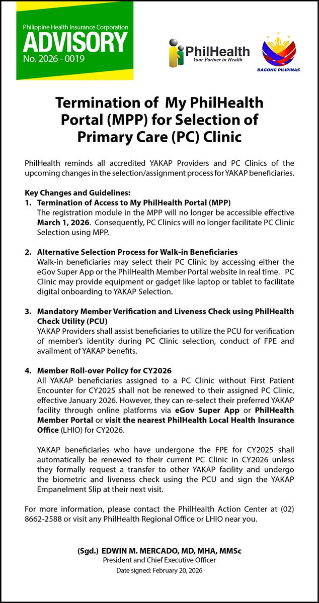 PhilHealth tweet media