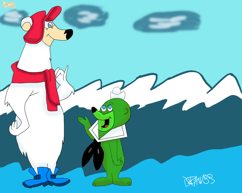 3xp3luca's tweet photo. hace 1 año los hice en digital y ahora lo hice renovado #breezlyandsneezly #retrocartoon #hannabarbera #digitalart #fanart https://t.co/qfJcxSj1iL