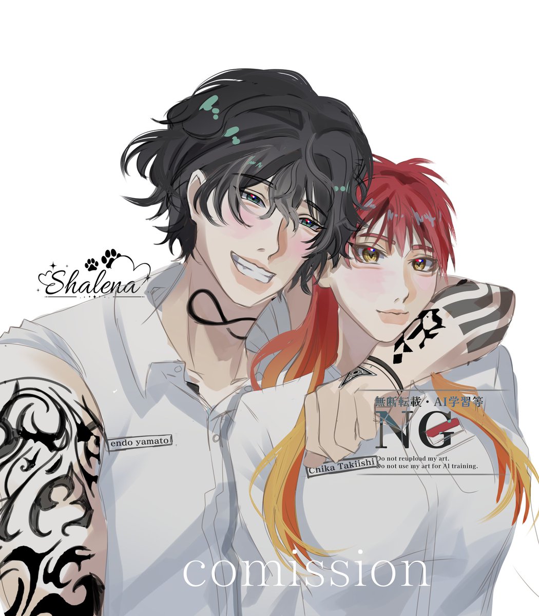 nyansha_'s tweet photo. C♡mission sketch color result!! Thank you for supporting me! <3
#sha_cms #artwork #artidn https://t.co/7i9qV7Ysz5