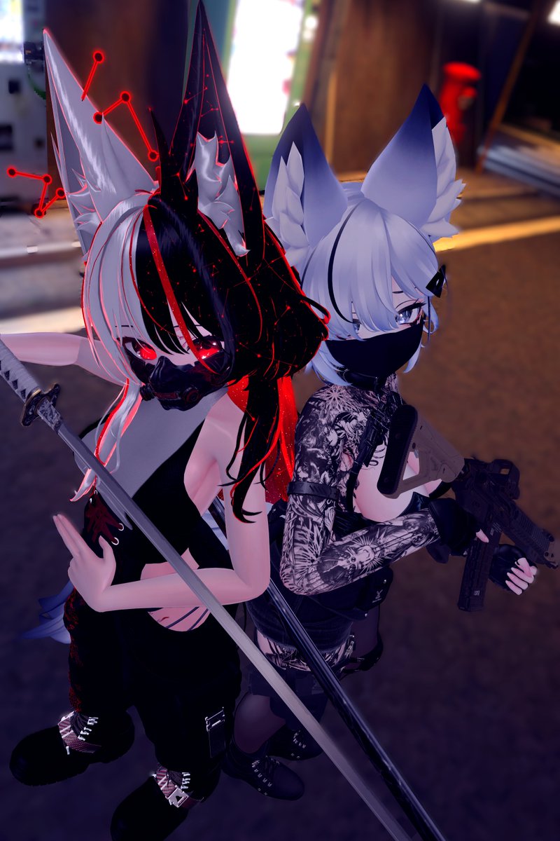 We so badass <a href="/BlacklightNya/">*Blacklight*</a> 

(Awesome pic by them btw 🥹)