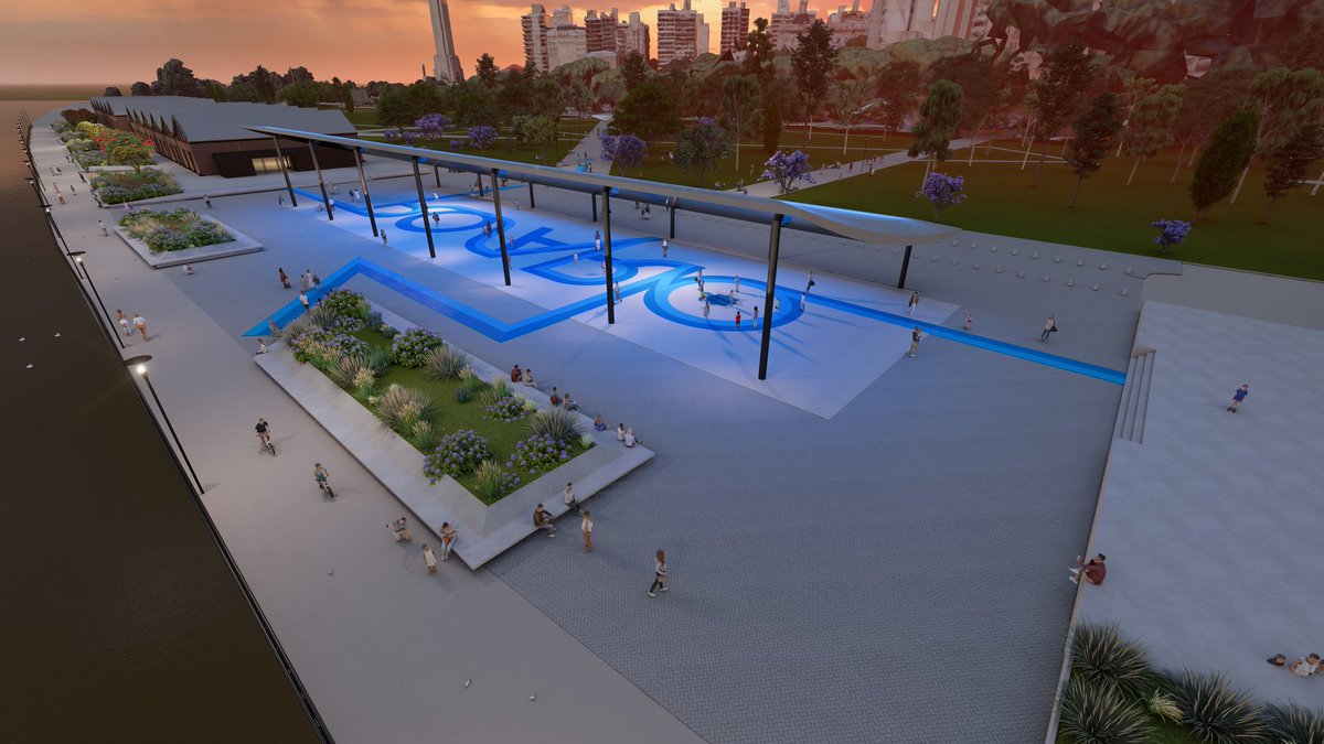 La nefasta gestión del alcalde rosarino mete dos tinglados en la costa y te lo vende como si fuera un Guggenheim. Los barrios olvidados, estallados de basura, calles detonadas, el sicariato dejando amenazas e inseguridad que los medios callan.