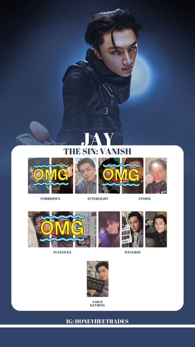 _chieechieepark's tweet photo. BIRTHMONTH SALE‼️

WTS | WTT ph #chieebns

have: on pic 
want: see pic (unmarked)
        -desire: unleash 🆗
        -the sin: vanish (prio)

𐙚˙ onhand
𐙚˙ price on pic / see ALT
𐙚˙ payo | dop (3-5 days w/ 50% nrdp)
𐙚˙ x sensi 
𐙚˙ no rush shipping 

dm me if inch https://t.co/ukMkVBUesy