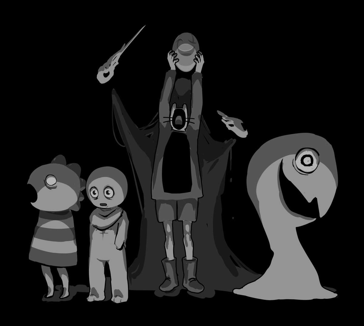 When God sings with his creations,
will they not be part of the choir?
#DELTARUNE