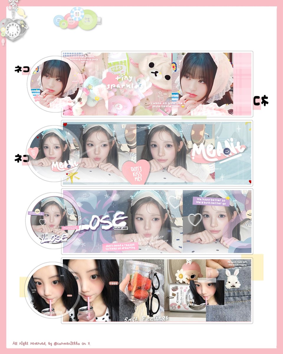 carmenithha's tweet photo. retweets are very appreciated!

layout ready stock yuha,stella Hearts2Hearts,wonyoung ive, wonhee illit pricinya di alt

#zonauang https://t.co/XP3VOQDeeU