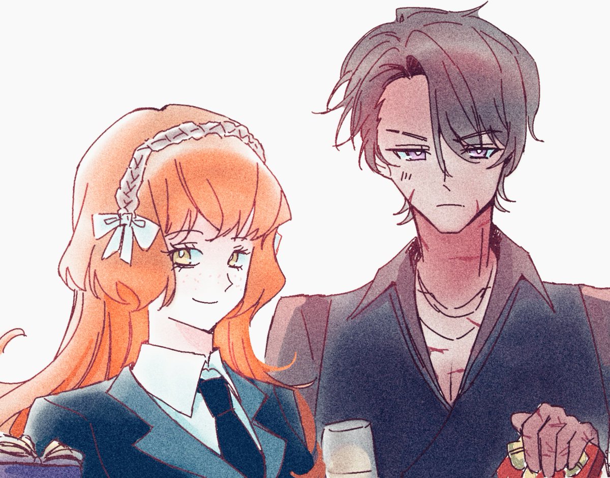 流淌之雨黄昏黑叉版 tweet media