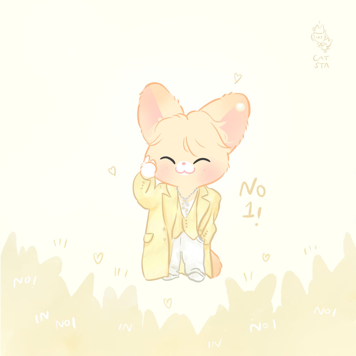 I.N = N.1 !!! ✨️

#I_NxDAMIANI
#staycatsart