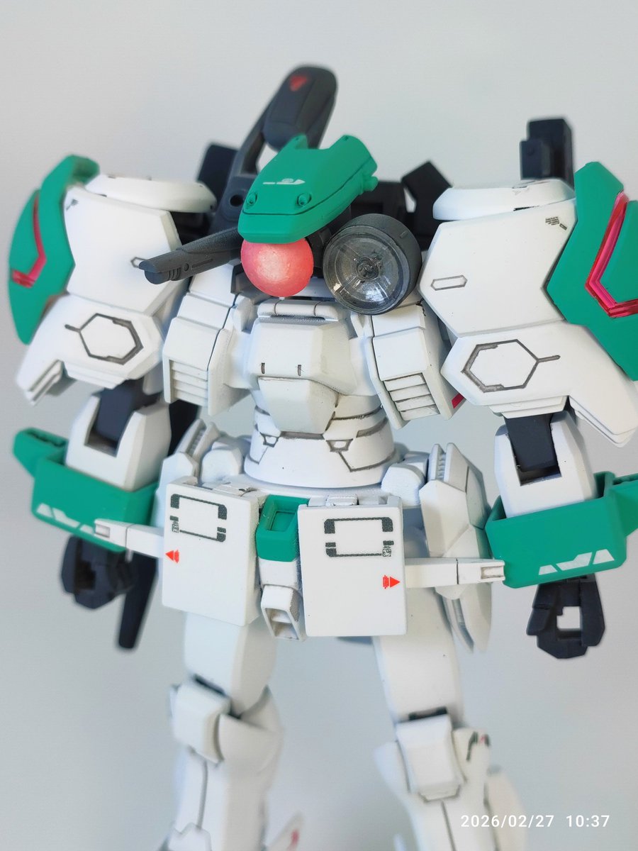 ガンプラ #ジャンク #ミキシング 年末年始に手を付け始めてやっと一体